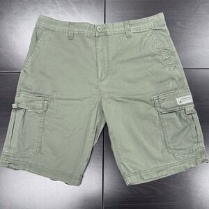 Unionbay Cargo Shorts Outdoor Casual‎ Utility Olive Green Size 36